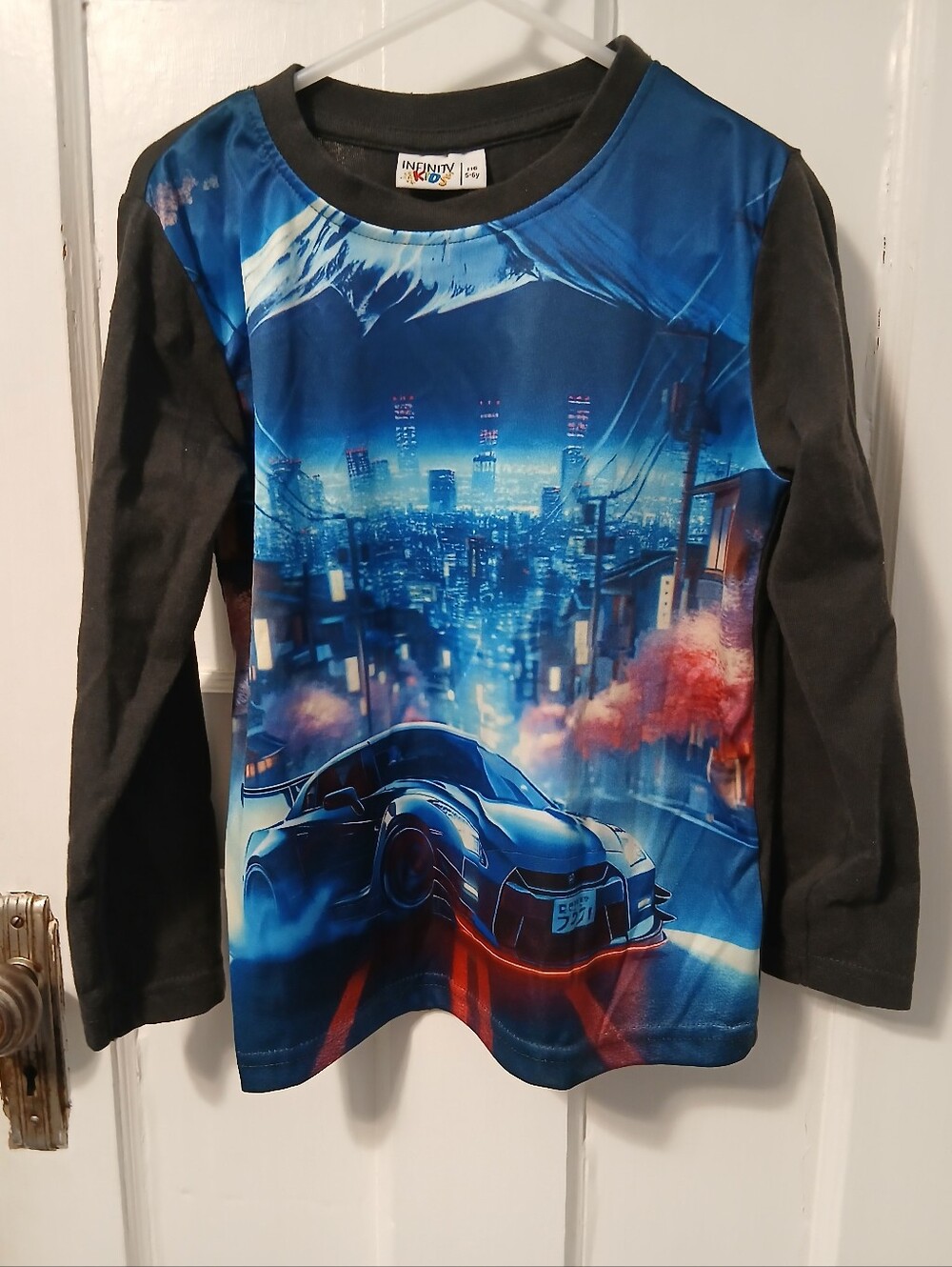 3/$8 Car Shirt Kids Boys Clothing Long Sleeve Shirt Top